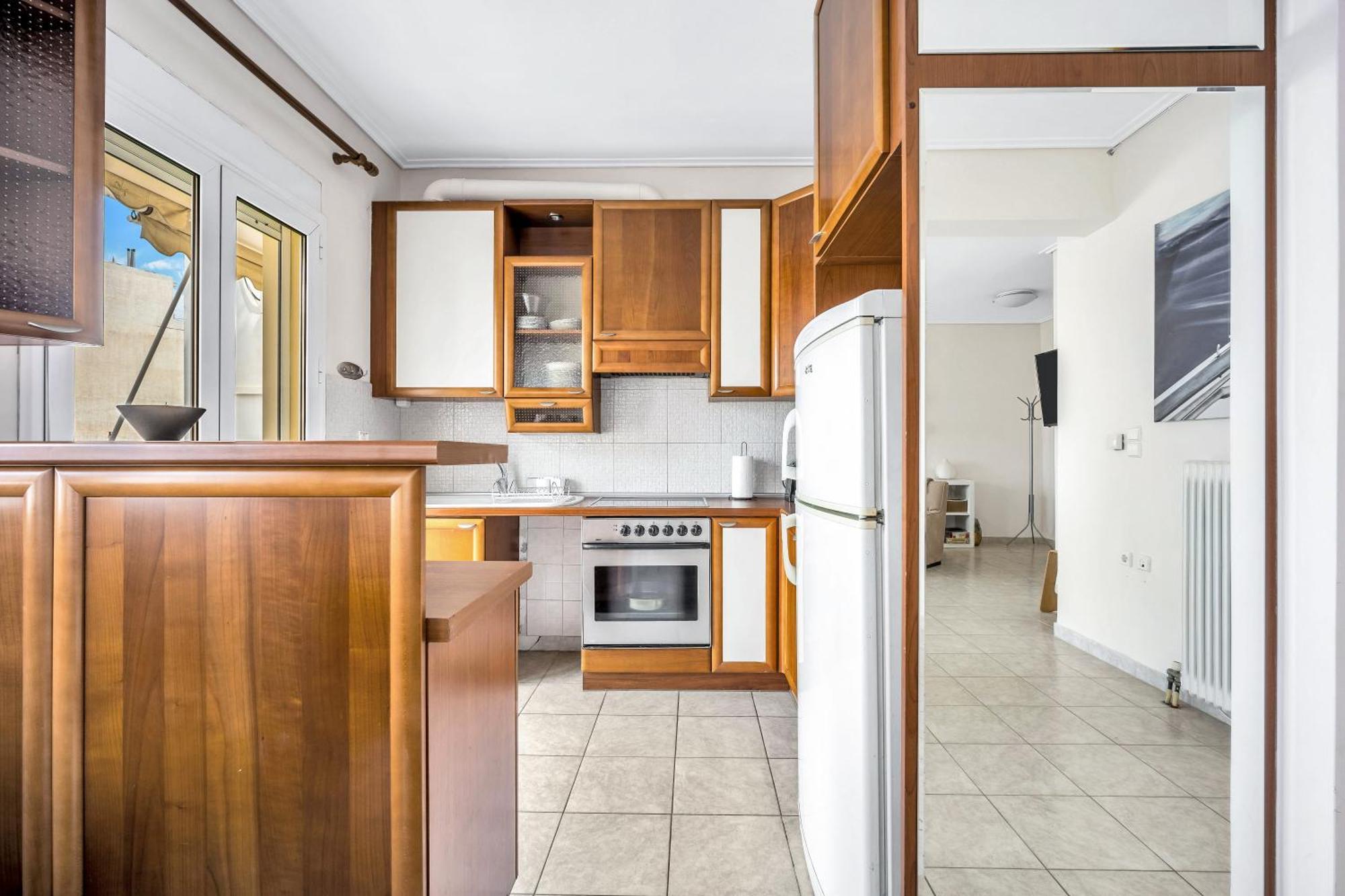 Fabulous Central Apartment Close To The Sea! Chalkís Exterior foto