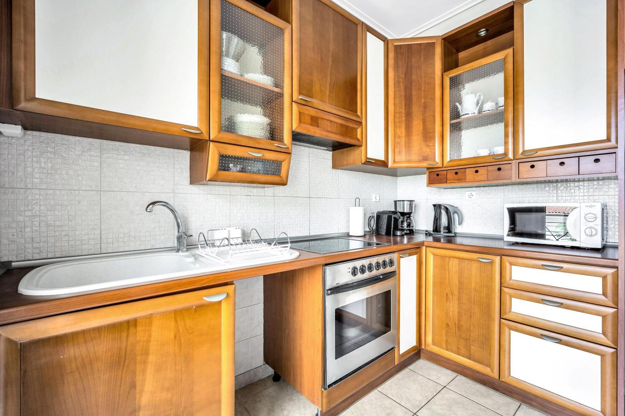 Fabulous Central Apartment Close To The Sea! Chalkís Exterior foto